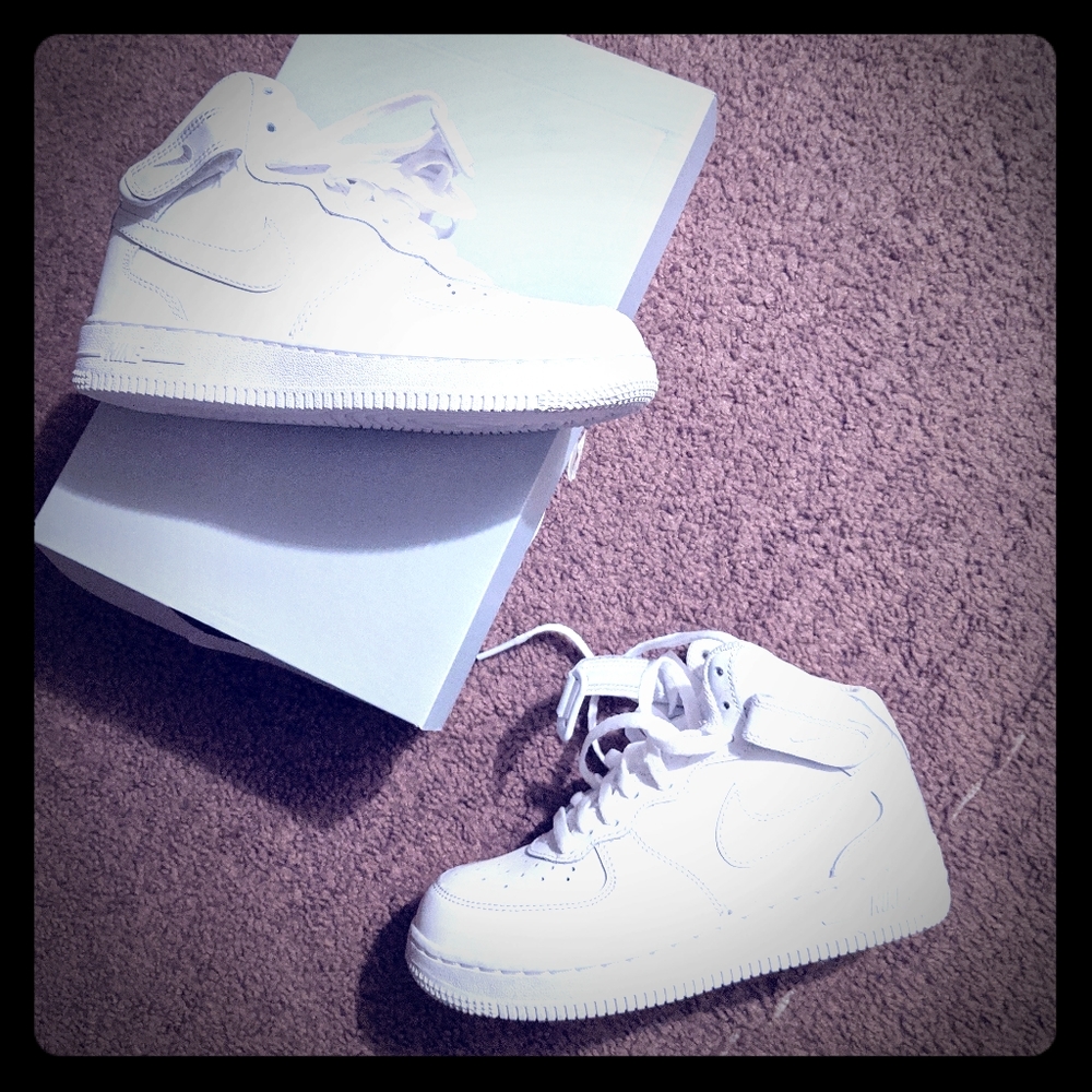 Nike Air force ones little boys